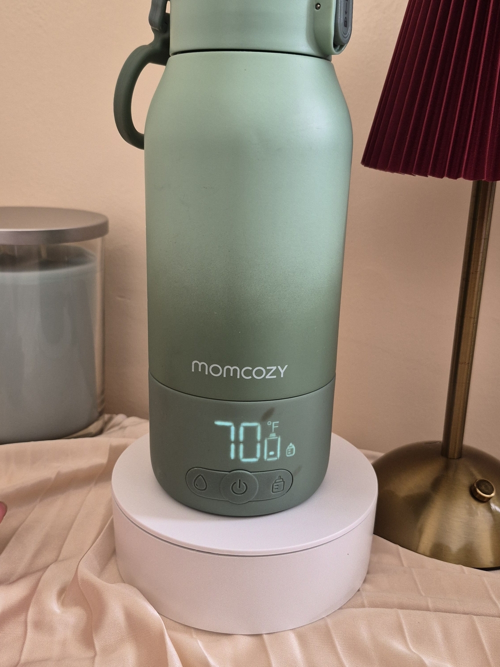 Sage Green Portable Humidifier Bottle - Picture 2 of 14
